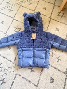 Patagonia Baby Hi-loft furry friends jacket